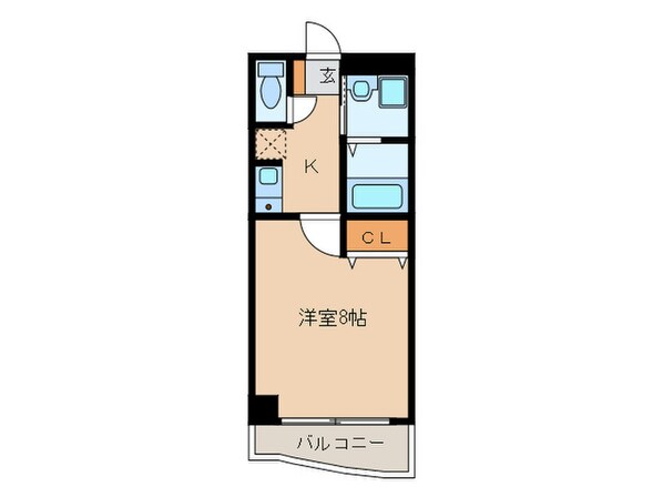 プレステ－ジ薬院の物件間取画像